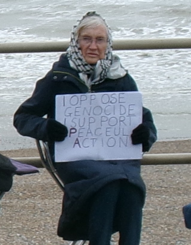 Palestine protest, Hastings