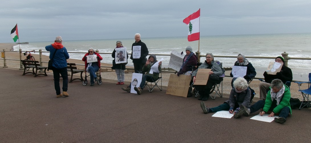 Palestine protest, Hastings