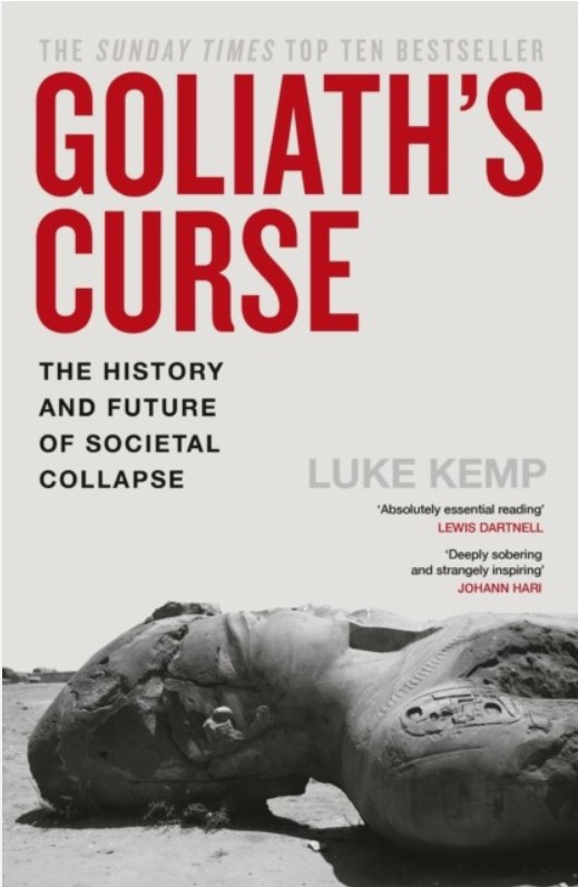 Goliath's curse by Luke Kemp book cover