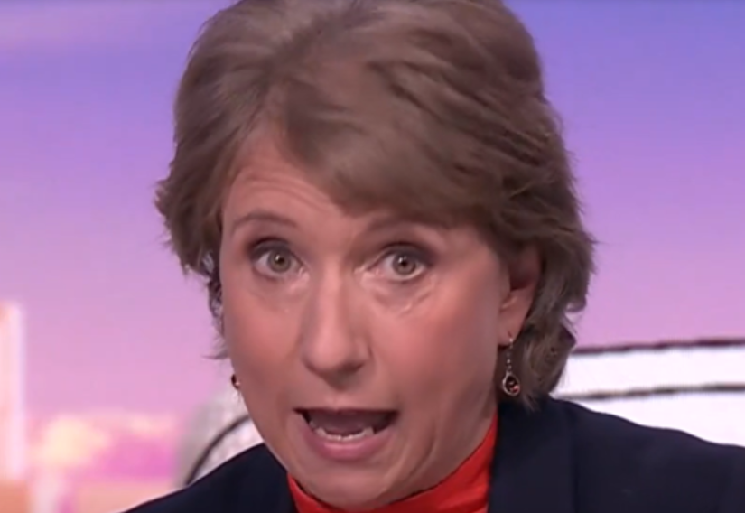 Jo Coburn shocked to the core by a politician saying she's wrong about something.